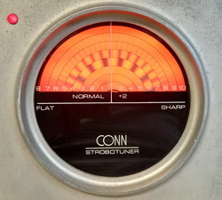 CONN ST 11 vintage Strobe Tuner LED Upgrade Umbau by PIGINI.DE